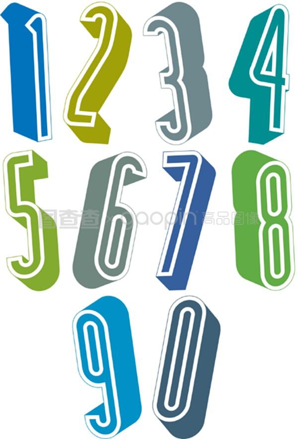 三维超高数字集 数字广告设计中的圆形艺术革命